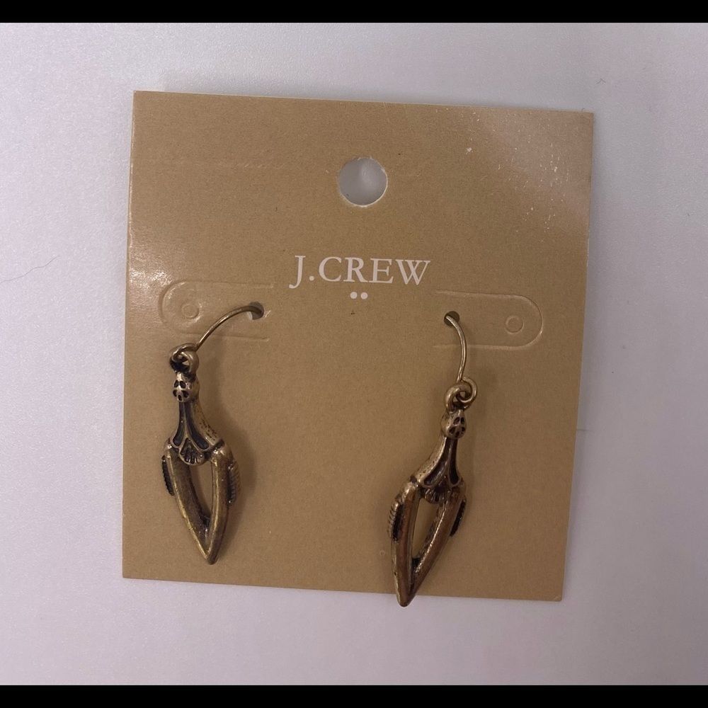 J. Crew Spear Arrow Earrings